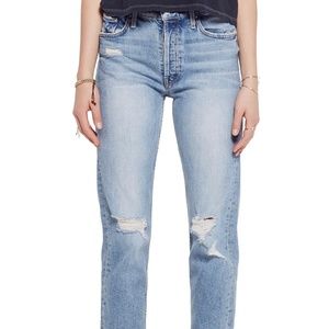 MOTHER The Tomcat High Waist Straight Jeans Sz 32